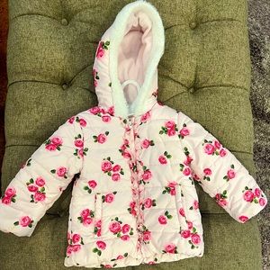 Little Me Rose‎ Puffy Coat